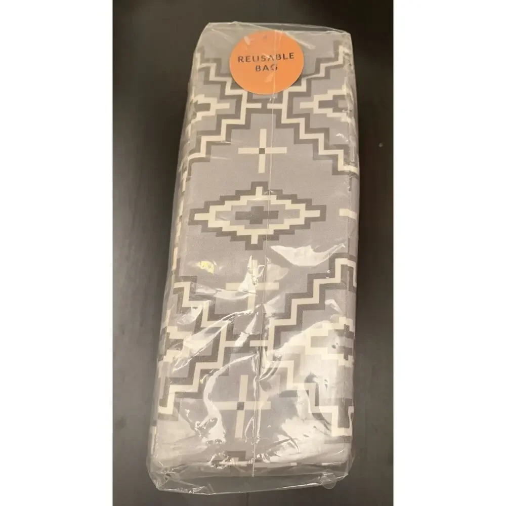 New! Pendleton OTERO Gray 4pc Queen Sheet Set With Cooling Technology Aztec